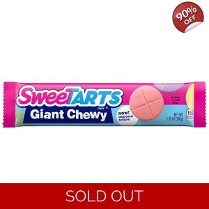 Sweetarts Giant Chewy Candy - Sweet Tart Candies - 1.35oz - 38g 4 Pack